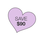 SAVE $90