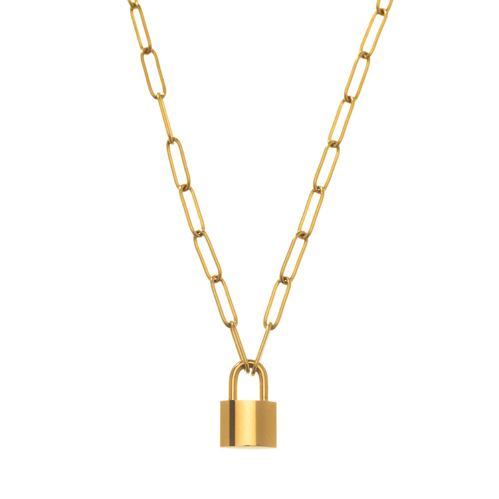 Padlock Necklace