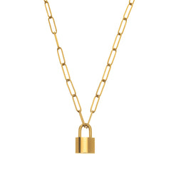 Padlock Necklace