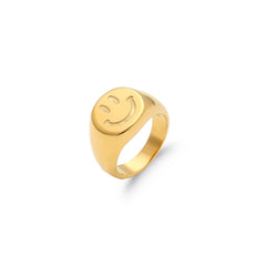 Plain Smiley Ring